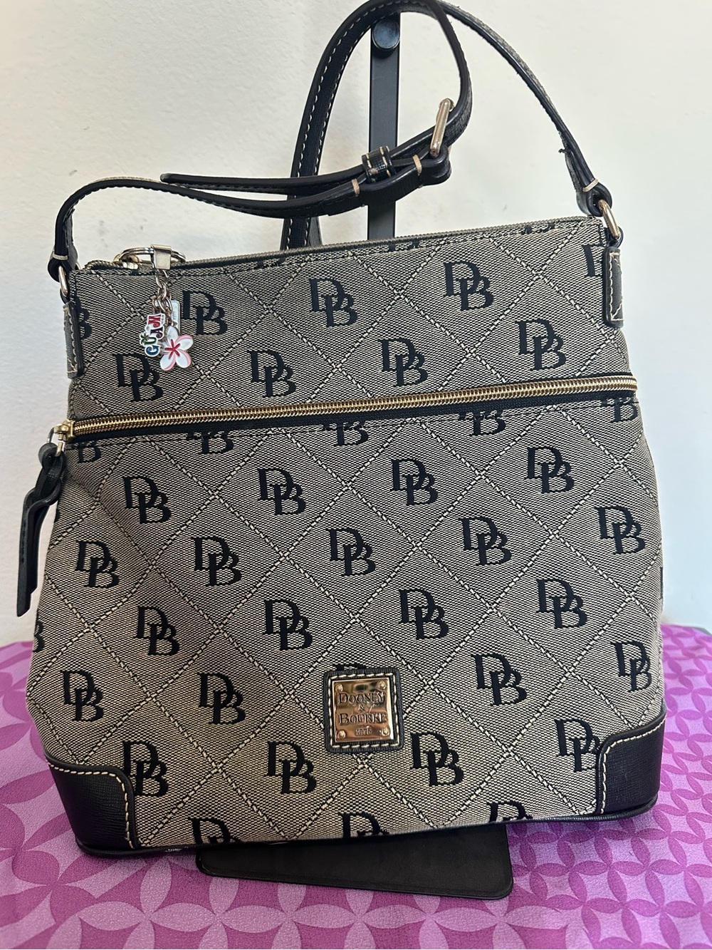 Dooney & Bourke Monogram Shoulder Bag
